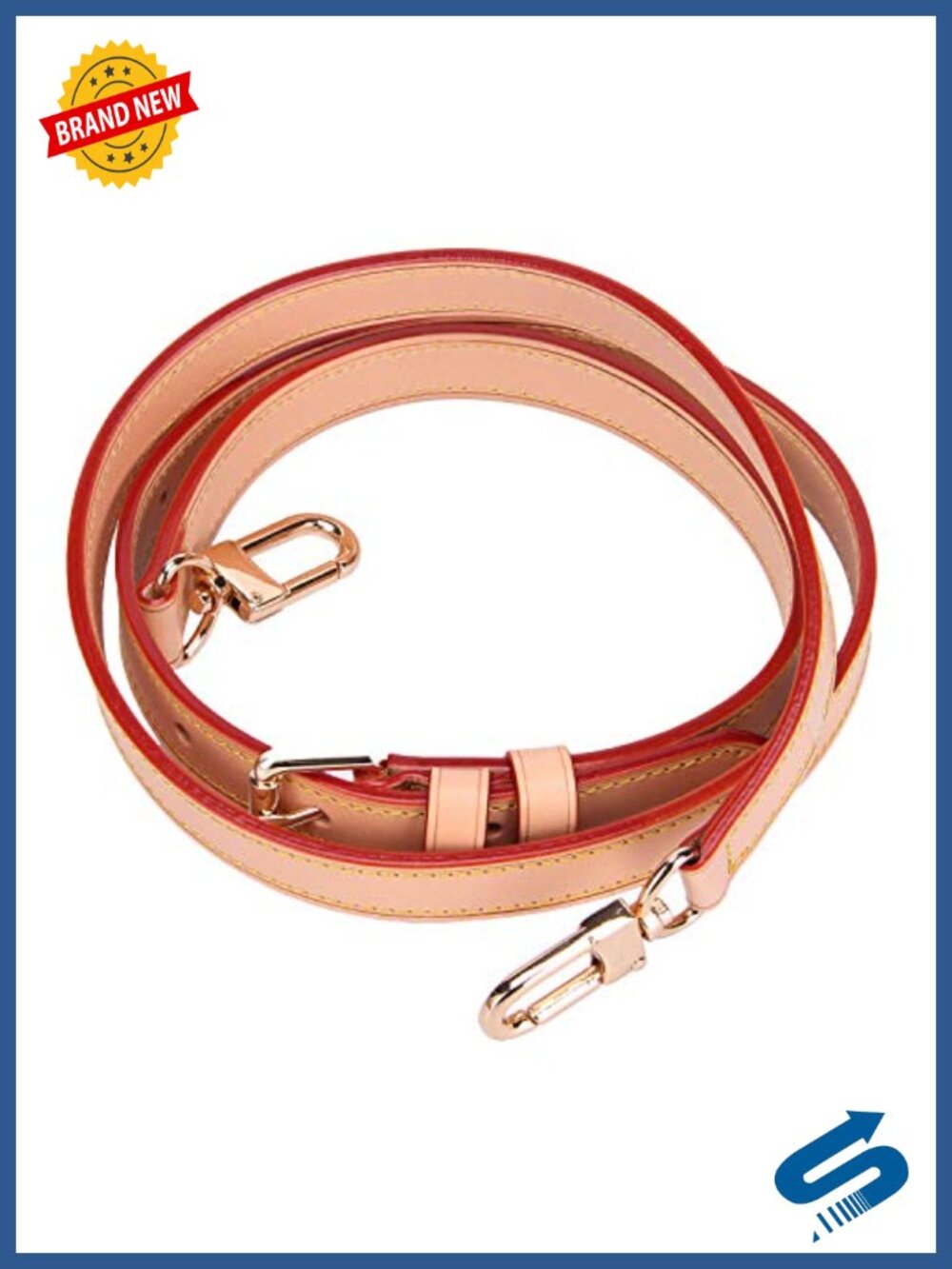 Leather Crossbody Replacement Strap Adjustable Shoulder Bag Purse Strap